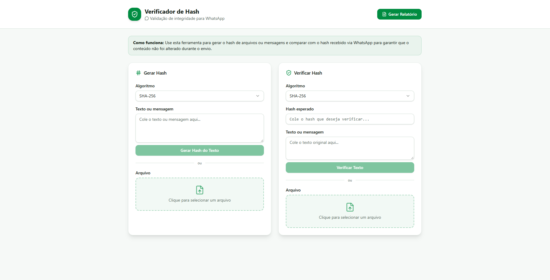 Capa do projeto WhatsApp Hash Guard